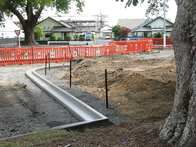 10. New kerb and channel. Cambridge Tree Trust